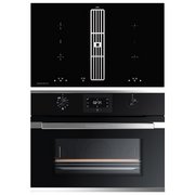 Kuppersbusch (варочная панель с вытяжкой KMI 8500.0 SR Silver Chrome + духовой шкаф CBP 6332.0 S3 Silver Chrome)