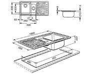 Мойка Смег AP102D фото 2 в Санкт-Петербурге Мойка Smeg AP102D фото 2 в Санкт-Петербурге