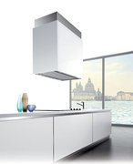 Вытяжка Falmec Laguna isola 60 vetro (800) Bianca STEC фото 2 в Санкт-Петербурге