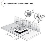 Независимая варочная панель De Dietrich DTG 1038 X фото 4 в Санкт-Петербурге