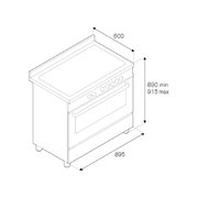 Варочный центр Bertazzoni PRO90 5I MFE S GI T фото 4 в Санкт-Петербурге