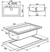 Мойка Смег VS79AV фото 2 в Санкт-Петербурге Мойка Smeg VS79AV фото 2 в Санкт-Петербурге