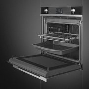 Комбинированный духовой шкаф Smeg SO6102M2N фото 4 в Санкт-Петербурге