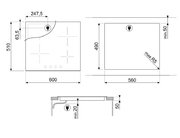 Варочная панель Smeg SE364TDM фото 3 в Санкт-Петербурге