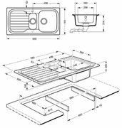 Мойка Smeg LS251CO фото 2 в Санкт-Петербурге