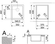 Мойка Смег VFU34SFR фото 3 в Санкт-Петербурге Мойка Smeg VFU34SFR фото 3 в Санкт-Петербурге