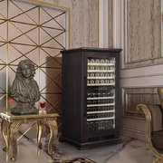 Винный шкаф Meyvel MV99PRO-KBT2 (Тёмный шоколад) фото 2 в Санкт-Петербурге