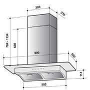 Вытяжка De Dietrich DHD 787 X фото 2 в Санкт-Петербурге