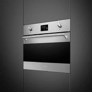 Компактный духовой шкаф Smeg SO4302M1X фото 2 в Санкт-Петербурге
