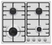 Газовая варочная панель MAUNFELD EGHE.64.3STS-EW/G