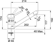 Смеситель Франке Sinta хром/сахара фото 2 в Санкт-Петербурге Смеситель Franke Sinta хром/сахара фото 2 в Санкт-Петербурге