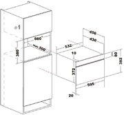 Встраиваемая микроволновая печь Korting KMI 830 GNBX фото 3 в Санкт-Петербурге