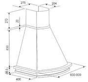 Вытяжка Kuppersberg Daphne 60 B 4HPB фото 2 в Санкт-Петербурге