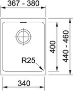 Мойка Franke KBG 110-34 бежевая фото 2 в Санкт-Петербурге