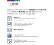 Холодильник с нижней морозильной камерой BOSCH KGE39AK33R фото 2 в Санкт-Петербурге