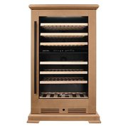 Винный шкаф Meyvel MV77PRO-KBT2 (Натуральный бук) фото 4 в Санкт-Петербурге