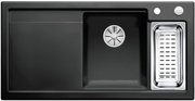 Мойка Blanco AXON II 6 S (чаша справа) керамика клапан-автомат InFino® черный Мойка Blanco AXON II 6 S (чаша справа) керамика клапан-автомат InFino® черный