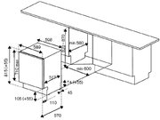 Встраиваемая посудомоечная машина Bertazzoni DW60BIT фото 4 в Санкт-Петербурге