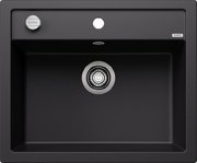 Мойка BLANCO DALAGO 6 Silgranit черный, клапан-автомат Мойка BLANCO DALAGO 6 Silgranit черный, клапан-автомат
