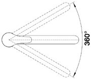 Смеситель Бланко Daras-F 521751 хром фото 4 в Санкт-Петербурге Смеситель Blanco Daras-F 521751 хром фото 4 в Санкт-Петербурге