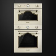 Компактный духовой шкаф с пароваркой Smeg SF4750VCPO1 фото 2 в Санкт-Петербурге