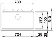 Мойка BLANCO ETAGON 8 Silgranit антрацит фото 4 в Санкт-Петербурге Мойка BLANCO ETAGON 8 Silgranit антрацит фото 4 в Санкт-Петербурге