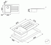 Мойка Смег LMN1VND фото 2 в Санкт-Петербурге Мойка Smeg LMN1VND фото 2 в Санкт-Петербурге