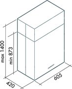 Вытяжка Falmec Altair Isola top 60 ix (1000) ECP фото 3 в Санкт-Петербурге