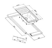 Мойка Смег LV95F-3 фото 3 в Санкт-Петербурге Мойка Smeg LV95F-3 фото 3 в Санкт-Петербурге