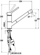 Смеситель Teka AUK 978 509780210 фото 2 в Санкт-Петербурге