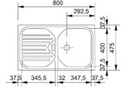 Мойка Франке EFG 614 сахара фото 2 в Санкт-Петербурге Мойка Franke EFG 614 сахара фото 2 в Санкт-Петербурге