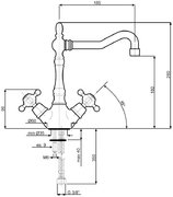Смеситель Смег MIR8O фото 2 в Санкт-Петербурге Смеситель Smeg MIR8O фото 2 в Санкт-Петербурге