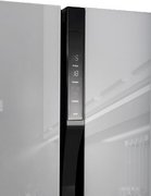 Холодильник Hyundai CS6503FV белое стекло фото 4 в Санкт-Петербурге