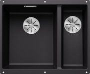 Мойка BLANCO SUBLINE 340/160-U Silgranit черный, чаша слева фото в Санкт-Петербурге Мойка BLANCO SUBLINE 340/160-U Silgranit черный, чаша слева фото в Санкт-Петербурге