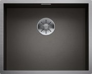 Мойка Blanco ZEROX 500-U Durinox® отводная арматура InFino® 526243 Dark Steel фото в Санкт-Петербурге