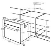 Духовой шкаф Kuppersberg HFZ 690 W фото 2 в Санкт-Петербурге