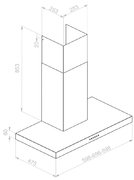 Вытяжка Pando P-823N/90 IX V.850 ECO SEC PLUS фото 2 в Санкт-Петербурге