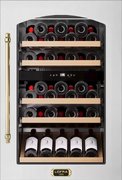 Встраиваемый винный шкаф Lofra ZBRS41MD/O CANTINA 41 INOX OTTONE 2T фото в Санкт-Петербурге