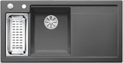 Мойка Бланко AXON II 6 S (чаша слева) керамика клапан-автомат InFino® базальт фото в Санкт-Петербурге Мойка Blanco AXON II 6 S (чаша слева) керамика клапан-автомат InFino® базальт фото в Санкт-Петербурге