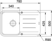 Мойка Franke PBG 611-78 сахара фото 2 в Санкт-Петербурге