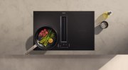 Варочная панель с вытяжкой Miele KMDA 7876 FL-U MattFinish фото 3 в Санкт-Петербурге