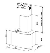 Вытяжка Faber Screen EG8 X/V BK A75 Active фото 3 в Санкт-Петербурге