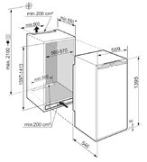 Встраиваемый холодильник Liebherr IRe 4521 Plus фото 4 в Санкт-Петербурге