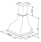 Вытяжка Kuppersberg  DRS 900 фото 2 в Санкт-Петербурге