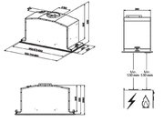 Встраиваемая вытяжка Bertazzoni KIN52MOD1XC фото 2 в Санкт-Петербурге