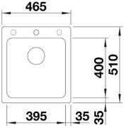 Мойка BLANCO NAYA 45 Silgranit кофе фото 2 в Санкт-Петербурге Мойка BLANCO NAYA 45 Silgranit кофе фото 2 в Санкт-Петербурге