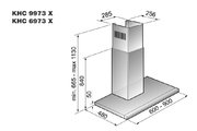 Вытяжка Korting KHC 9973 X фото 3 в Санкт-Петербурге