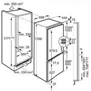 Встраиваемый холодильник Kuppersbusch FKG 8500.2i фото 2 в Санкт-Петербурге