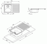 Мойка Смег LTS901S-2 фото 2 в Санкт-Петербурге Мойка Smeg LTS901S-2 фото 2 в Санкт-Петербурге