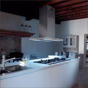 Вытяжка Falmec Lumina 90 Glass Black island (NRS) фото 4 в Санкт-Петербурге